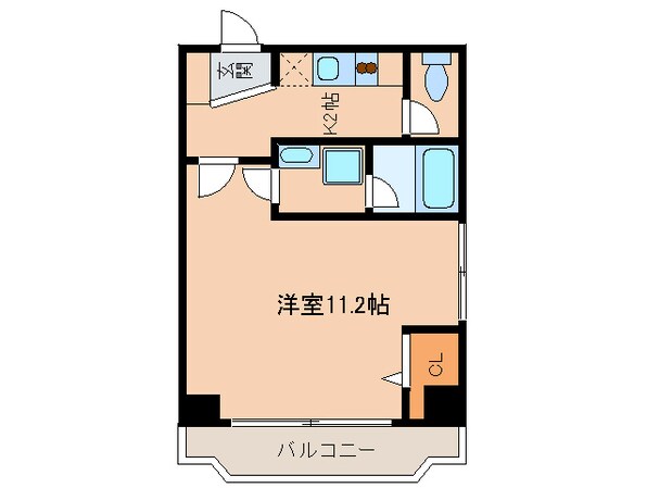 フィーブルサカエの物件間取画像